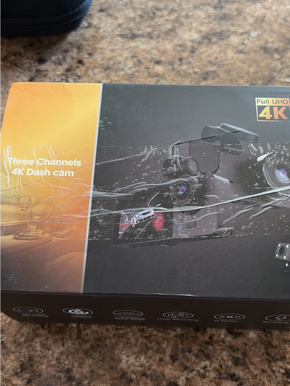 🚗 Three-Channel 4K Dash Cam – Brand New